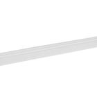 Самоклеящийся ПВХ плинтус 3D белый с узором, 2,3м - Фото 2
