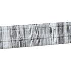 Самоклеящийся ПВХ плинтус 3D  черно-белый, текстура, 2,3м - фото 318579909