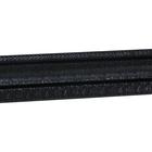 Самоклеящийся ПВХ плинтус 3D черный текстура, 2,3м - фото 9335150