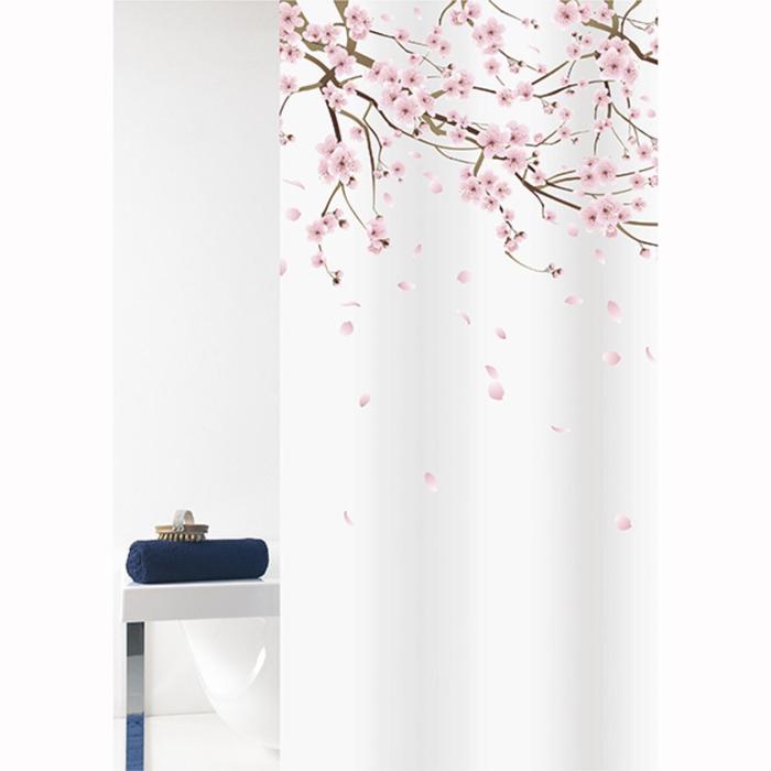 Штора для ванной комнаты Sakura, 180×200 см - фото 1907273331