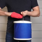 Ведро складное, автомобильное, 13 л, синий - Фото 2