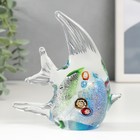 Сувенир стекло "Рыбка многоцветная" под муранское стекло МИКС 3х11х10 см - Фото 4