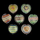 Сувенир стекло "Сердце многоцветное" 3х9,5х10,5 см МИКС - Фото 3