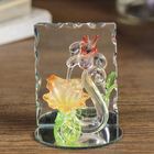 Сувенир стекло "Колибри у цветка" МИКС 7х6,3х5 см - Фото 3