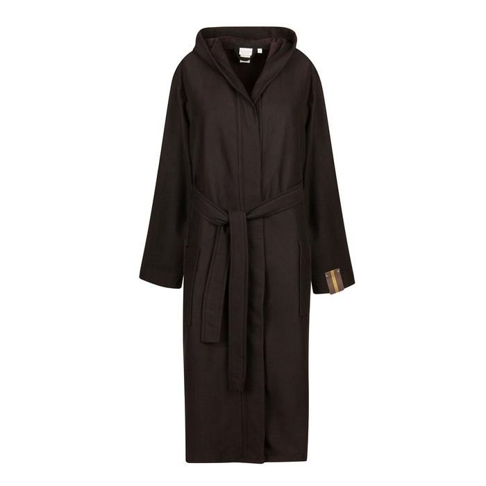 Мужской халат с капюшоном «Марвин», размер XL, цвет чёрный - Фото 1
