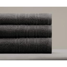 Полотенце махровое Monica, размер 50х90 см, цвет антрацит