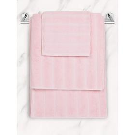Полотенце Lilly, размер 100х150 см, цвет розовый