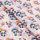 Бумага глянцевая с золотым лаком "Сладкая парочка", 0,5 х 0,7 м, 2 листа - фото 32571692