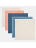 Салфетки махровые «Этель. Любимой бабушке», 30×30 см - 5 шт., хлопок 100%  (артикул 5374120)  большой выбор товаров оптом и в розницу по низким ценам с доставкой