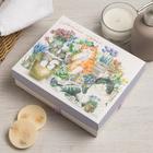 Салфетки махровые «Этель. Любимой бабушке», 30×30 см - 5 шт., хлопок 100% - Фото 5