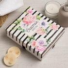 Салфетки махровые «Этель. Счастье это ты», 5 шт., 30×30 см, хлопок 100%, зелёные/розовые - Фото 8