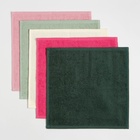 Салфетки махровые «Этель» So pretty, 5 шт., 30×30 см, хлопок 100%, зелёные/розовые - Фото 5