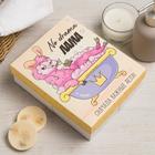 Салфетки махровые «Этель. Лама» 30×30 см, 5 шт., хлопок 100%, розовые/сиреневые - Фото 5