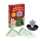 Выращивание новогоднего кристалла «Ёлка со звездой», набор для опытов - Фото 2