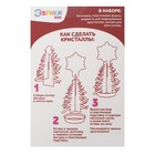 Выращивание новогоднего кристалла «Ёлка со звездой», набор для опытов - Фото 4