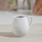 Сливочник «Бельё», 50 мл, фарфор, белый - Фото 1