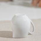 Сливочник «Бельё», 50 мл, фарфор, белый - Фото 3