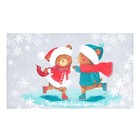 Набор новогодних кухонных полотенец «Новогодняя Сказка праздник в городе» 35×60 см-2 штуки, 100% хлопок - Фото 3