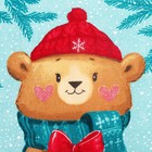 Набор новогодних кухонных полотенец «Новогодняя Сказка праздник в городе» 35×60 см-2 штуки, 100% хлопок - Фото 5