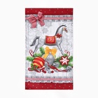 Набор кухонных полотенец Доляна «Новогодние игрушки » 35×60 см-2 шт., 100% хл - Фото 9