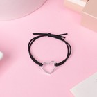 Резинка для волос «Дафна», сердце, 4.5 см - Фото 2