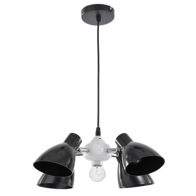 Люстра «Классика» 5×15 Вт Е27 черный 28×28×18 см BayerLux