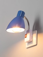 Бра в розетку «Классика» 1×10 Вт Е27 синий 10×14.5×25 см - Фото 2