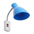 Бра в розетку «Классика» 1×10 Вт Е27 синий 10×14.5×25 см - Фото 9