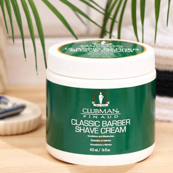 Крем для бритья, Clubman Shave Cream, классический универсальный, 453 мл - Фото 1