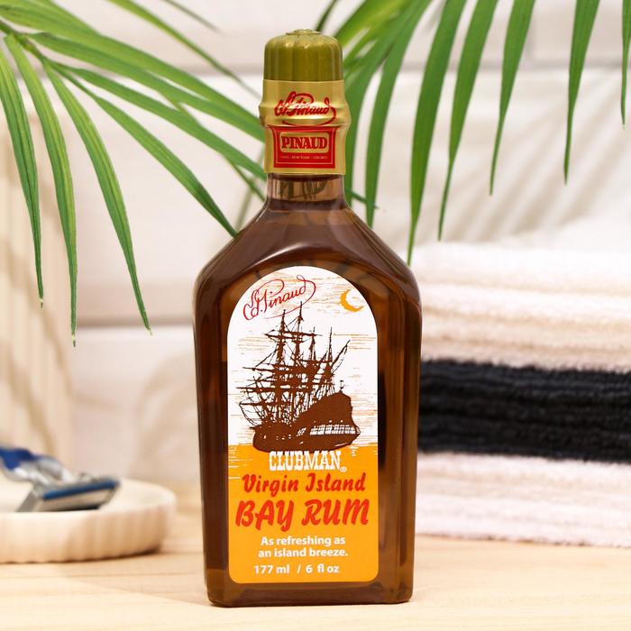 Лосьон после бритья, Clubman Bay Rum After Shave, 177 мл - Фото 1