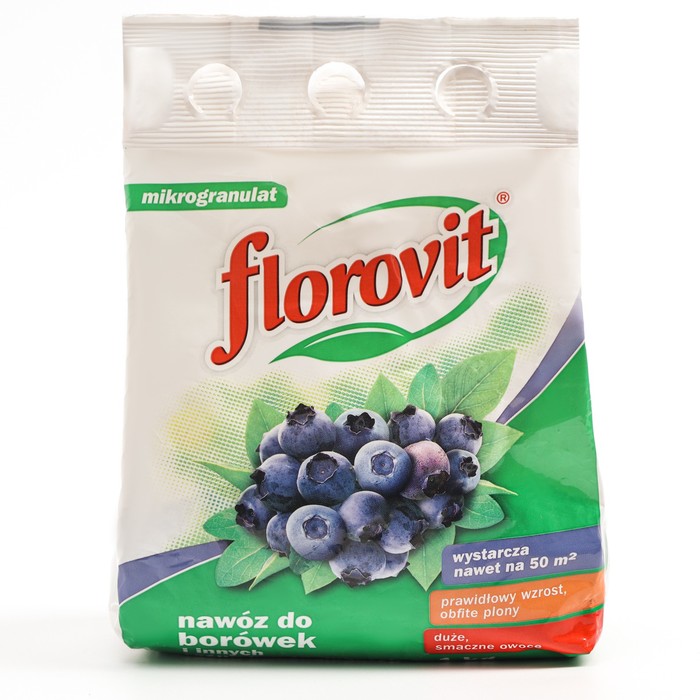 Удобрение гранулированное Florovit для голубики (брусники), 1 кг - Фото 1