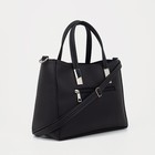 Сумка-тоут на молнии, цвет чёрный - Фото 2