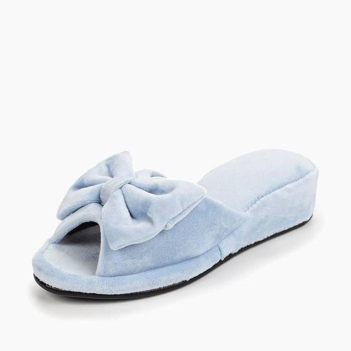 Тапочки 13 женские размер 36-37 цвет серо-голубой 725₽