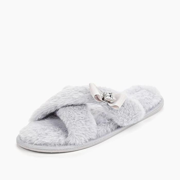 Тапочки 7 женские размер 38-39 цвет серый 914₽