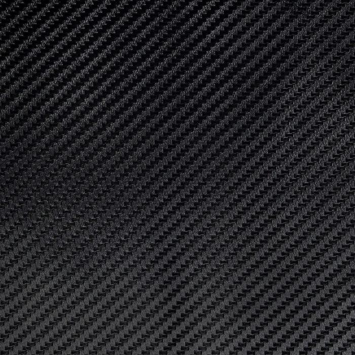Пленка карбон 3D, самоклеящаяся, 50x127 см, черный - фото 1910207725