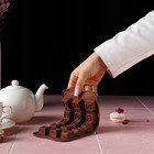 Форма для шоколада Доляна «Конфетка», 21×10 см, 15 ячеек (2,3×2,3 см), цвет коричневый - Фото 5