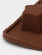 Форма для конфет и шоколада Доляна «Звёздочки», силикон, 21×10×2 см, 15 ячеек, коричневая - Фото 6