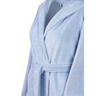 Халат махровый «Шанти», размер XL, цвет голубой - Фото 3