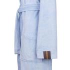 Халат махровый «Шанти», размер XL, цвет голубой - Фото 4