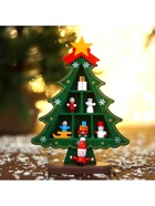 Сувенир «Ёлка с ячейками под подарки», 14.5×19.5 см, зелёная - Фото 4