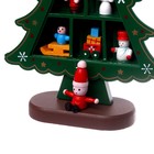 Сувенир «Ёлка с ячейками под подарки», 14.5×19.5 см, зелёная - Фото 6