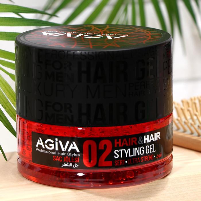 Гель для волос AGIVA Hair Gel 02 Ultra Strong, ультра сильный, 700 мл - Фото 1