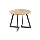 Дуб небраска/черный матовый