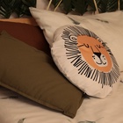 Подушка декоративная Этель «Лев», 40х40 см, велюр, 100% полиэстер - фото 27452904