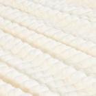 Плед «Этель. Клетка», 150×200 см, корал-флис, 240 г/м², 100% полиэстер, молочный - Фото 5