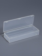 Бокс для хранения мелочей, 9.5×3.5×1.8 см, прозрачный - Фото 2