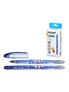 Стираемая ручка MAZARI. Prestige, гелевая, синий стержень, узел 0.5 мм - Фото 1