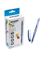 Стираемая ручка MAZARI. Prestige, гелевая, синий стержень, узел 0.5 мм - Фото 2