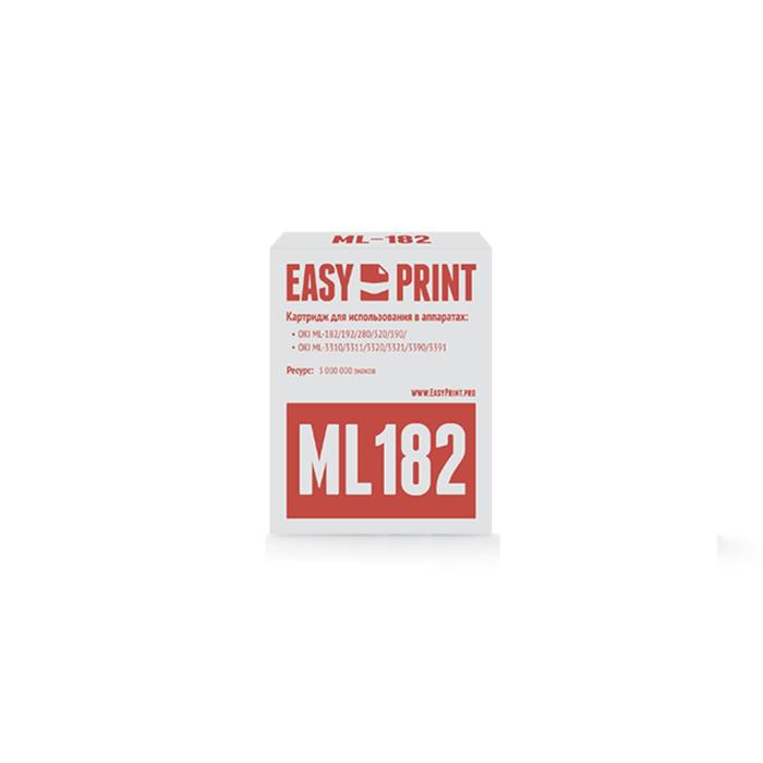 Картридж EasyPrint MO-182 (ML-182/320/390/3310/3390), для Oki, чёрный - Фото 1