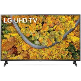 Телевизор LG 43UP75006LF,  43&quot;, 3840x2160, DVB-T2/C/S2, 2xHDMI, 1xUSB, SmartTV, чёрный